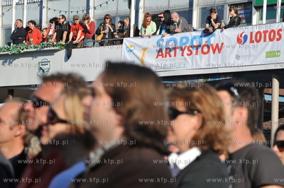 Swieto Monciaka. Sopot Ulica Artystow. Koncert Macieja...