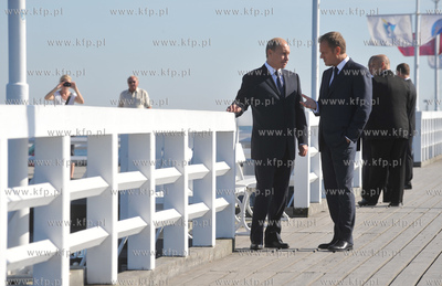 Wizyta Premiera Rosji, Wladimira Putina w Gdansku z...