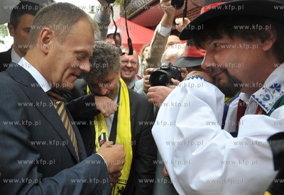 XIII Swiatowy Zjazd Kaszubow w Leborku. Gosciem Zjazdu...