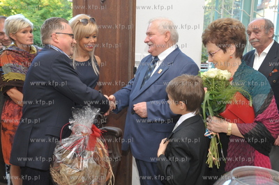 Przyjecie urodzinowe z okazji 68 urodzin Lecha Walesy...