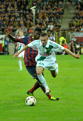 PGE ARENA w Gdansku. Super-Mecz miedzy Lechia Gdansk,...