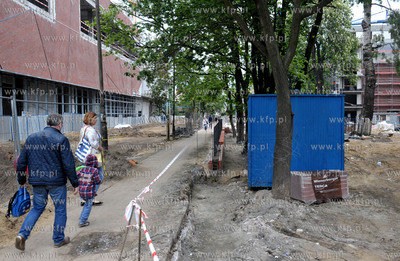 Gdansk Wrzeszcz. Osiedle Browar Gdanski podczas dnia...