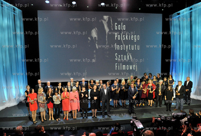 Gala wreczenia nagrod Polskiego Instytutu Sztuki Filmowej...