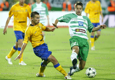 Gdansk. Meczo mistrzostwo Ekstraklasy. Lechia Gdansk...