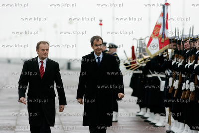 Sopot. Spotkanie premiera RP Donalda Tuska z premierem...