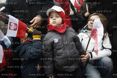 Gdansk. Parada z okazji z Swieta Niepodleglosci.
11.11.2010
fot....