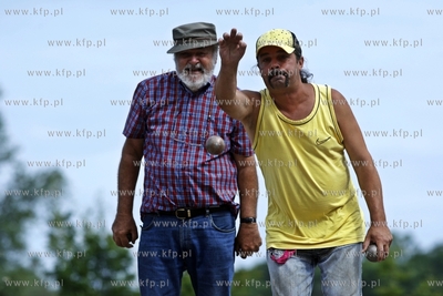 Gdansk. Park Reagana. Festiwal Gry w Petanque w Gdańsku...