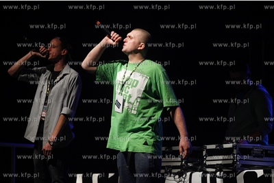 Pruszcz Gdanski. Festiwal Gramy Rap. Nz. B2A czyli...