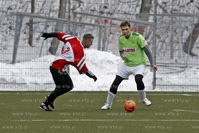 Gdansk. Boisko przy ul. Traugutta.  Sylwestrowy mecz...
