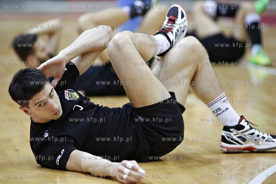 Ergo Arena.Trening zespołu Lotos Trefl Gdańsk. Nz....