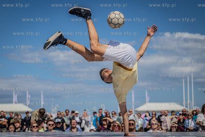 Sopot.  Mistrzostwa Europy we Freestyle Footballu.
09.06.2024
fot....