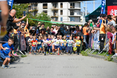 Biegowe Grand Prix Dzielnic na Oruni Górnej przy zbiorniku...