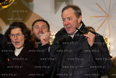 Ceremonia otwarcia Gdańskiego Jarmarku Bożonarodzeniowego....