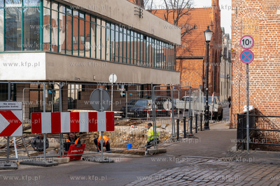 Na ul. Elżbietańskiej w Gdańsku zniknął most....