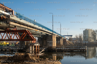 Remont Mostu Siennickiego. 19.03.2026 fot. Paweł Marcinko...