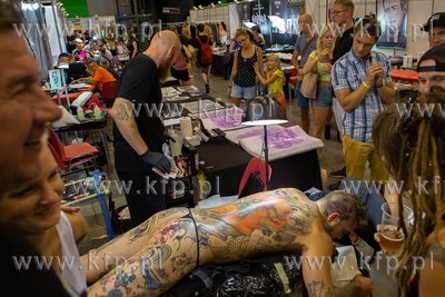 Gdańsk, Gdańsk Tatto Konwent w Amber Expo.29.07.2018/...