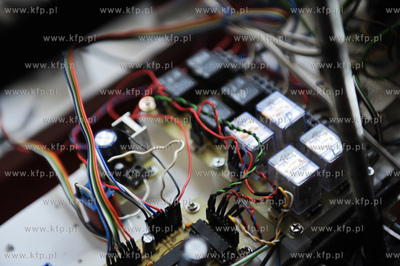 Gdansk. Politechnika Gdanska. Studenci wydzialu  Elektrotechniki...