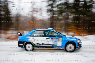 Skrzeszewo. Odcinek specjalny 8 Rajdu Lotos Baltic...