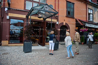 Gdansk. Restauracja Kubicki, ktora po ponad dwu letniej...