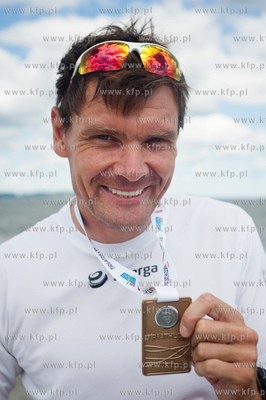 Gdansk. Brzezno. Triathlon Gdanski 2013. Nz ambasador...