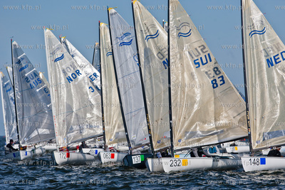 Sopot. Mistrzostwa Swiata Finn Masters. Regaty klasy...