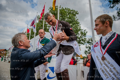 Ciekocinko. Pierwsza edyzja zawodow jezdzieckich Baltica...