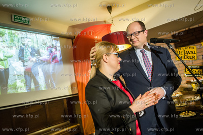 Gdansk. Oliwa. Restauracja Classic. Druga tura wyborow...