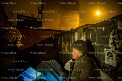 Gdansk. Prowadzone na terenie miasta liczenie osob...