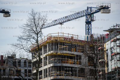 Gdynia. Budowa kompleksu mieszkalno-uslugowego Baltiq...