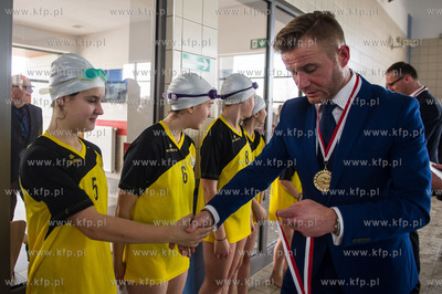 Pruszcz Gdanski. Uroczyste otwarcie krytej
plywalni...