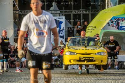 Gdank. Targ Weglowy. Zawody Pucharu Polski Strong Man.
Nz...