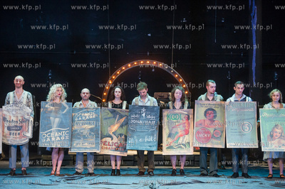 Gdansk. Duza Scena Teatru Wybrzeze. Proba medialna...