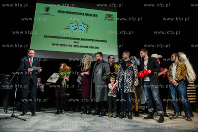 Gdansk. Teatr Wybrzeze. Miedzynarodowy Dzien Teatru....