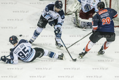 Gdańsk. Hala Oliwia. Polska Hokej Liga. Mecz o utrzymanie...