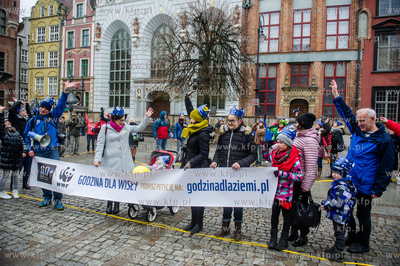 Gdańsk. Długi Targ. Trzecia wielka koronacja Wisły...