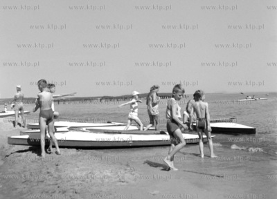 Kajaki na jednej z plaz Trojmiasta. PROSIMY O DOKLADNE...