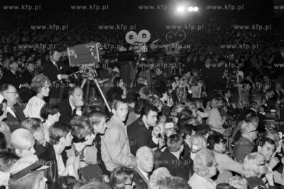 VII Miedzynarodowy Festiwal Piosenki w Sopocie. Publicznosc...