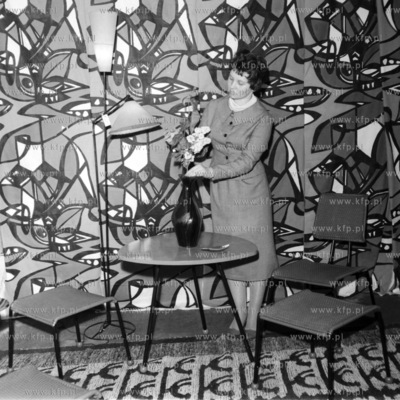 Prezentacja mebli. (lata60)
1962
Fot. Zbigniew Kosycarz...