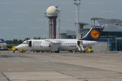 Gdansk , Rebiechowo Nz. Avro linii Lufthansa Przed...