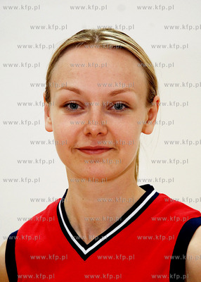 Siatkarki druzyny TPS - EC Wybrzeze Rumia. Nz Nr 8....