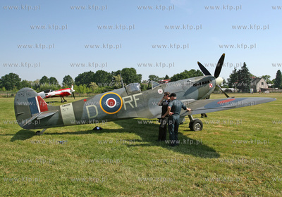 Goraszka , XIII Piknik w Goraszce Nz.Supermarine Spitfire...