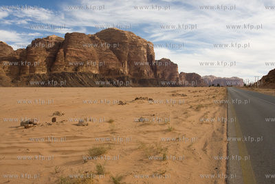 Wadi Rum Jordania NZ Pustynia Wadi Rum. 04.11.2009...