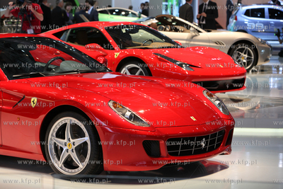 Targi motoryzacyjne w Genewie. Nz. Ferrari
03.03.2010
fot....