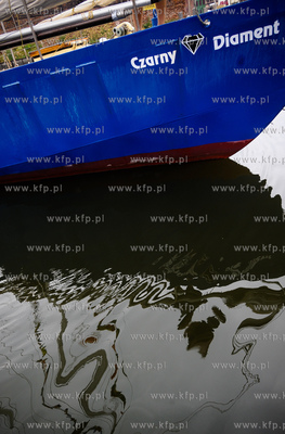 Gdansk. Marina - przystan jachtowa na Motlawie. Przywitanie...