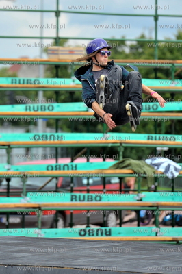 Gdansk. Plac Zebran Ludowych. Festiwal Sportow Ekstremalnych...