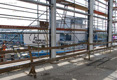 Budowa nowego terminala pasazerskiego T2 na Gdanskim...