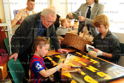 Oddzial Dziececy Szpitala Miejskiego w Gdyni. Odwiedziny...