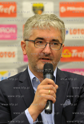 Sopot. Hotel Haffner. Konferencja prasowa Trefl Sopot....