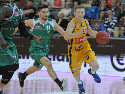 Sopot. Hala 100 lecia Sopotu. Mecz pomiedzy Trefl Sopot...