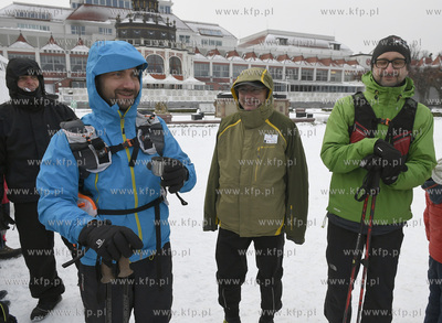 Sopot. Plac Kuracyjny i Molo. Akcja Ultra Krew - bieg...